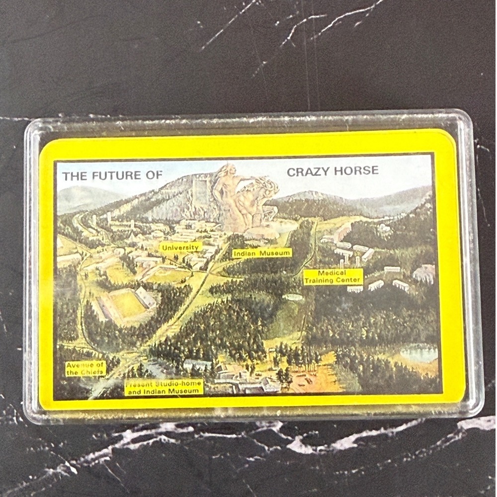 Vintage Future‎ of Crazy Horse Souvenir Playing Cards FULL SET with Case